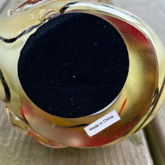 Cracker Barrel Break of Dawn Golden Glass Rooster Home Decor in Original Box - Picture 13 of 16